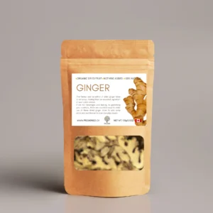 Organic Dried Ginger Slices (50g)